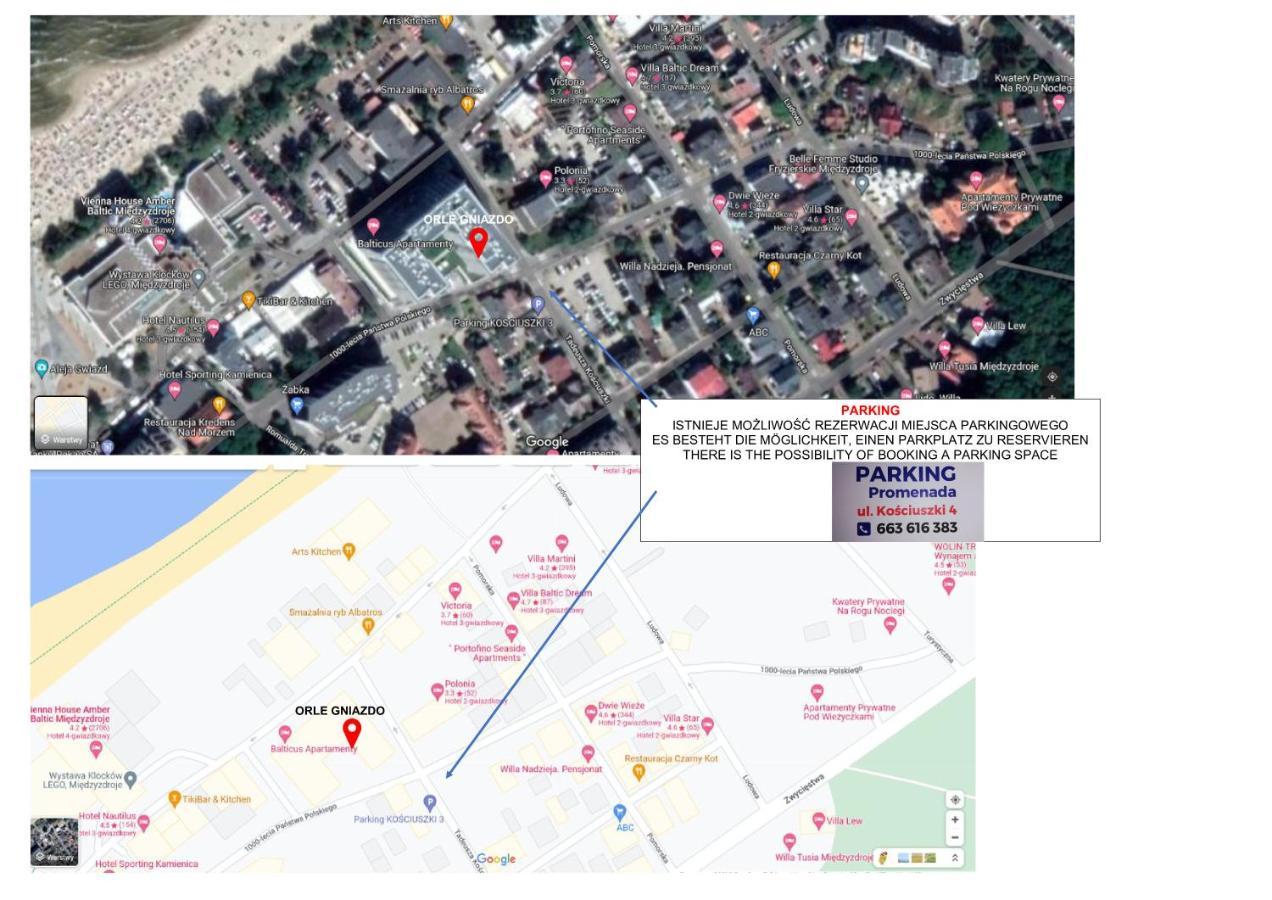 Orle Gniazdo Appartement Miedzyzdroje Buitenkant foto